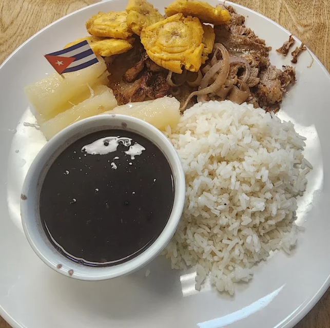 Roast Pork with Plantain